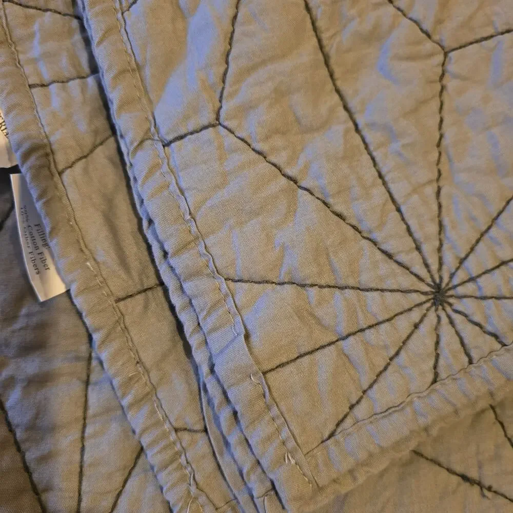 Urban Habitat Mason Coverlet Quilt 3 Piece Set Full/Queen Pillow Shams